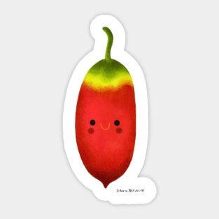 Ivy Gourd Sticker